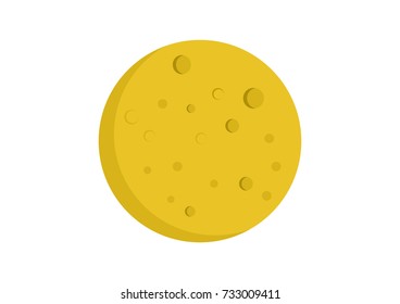 moon icon vector 