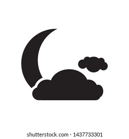 Moon icon vector design template