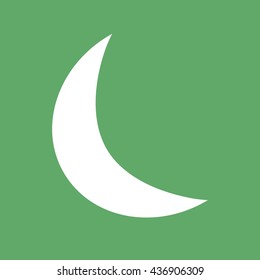 Moon icon vector illustration