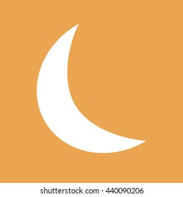 Moon icon vector illustration