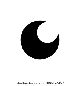 moon icon vector illustration logo template