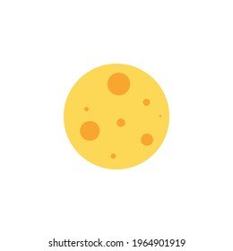 Moon Icon Vector Stock Illustration 