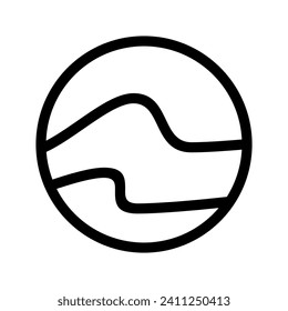 Moon Icon Vector Symbol Design Illustration