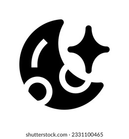moon icon for your website, mobile, presentation, and logo design.