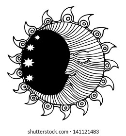 Moon illustration