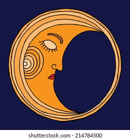 Moon illustration