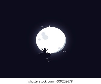 Moon Ilustration