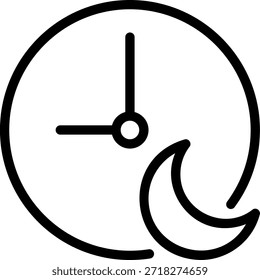 Mondlinie, Symbol, Vektorgrafik