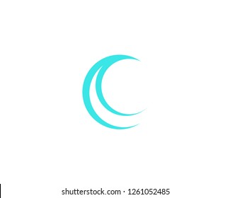 Moon logo design