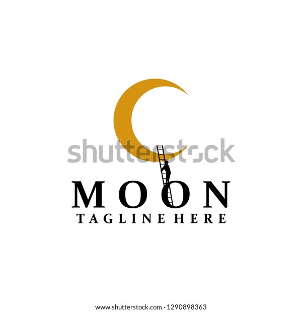 Moon Logo\
Design