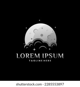 A moon logo design images