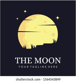 The Moon Logo Design Template
