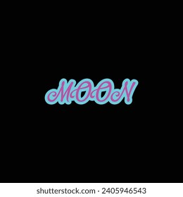 moon logo design templete victor