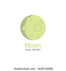Moon Logo and Icon Vector Template