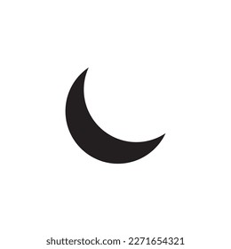 moon logo icon vector template.