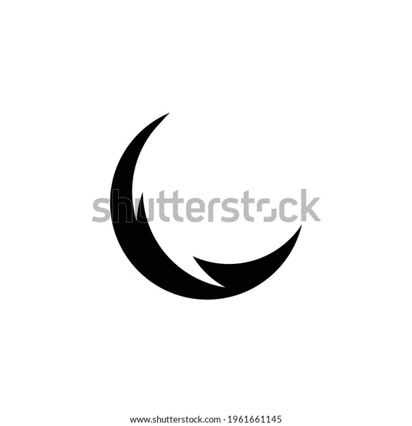 moon logo stock\
illustration design