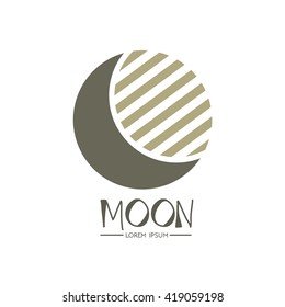 Moon Logo template
