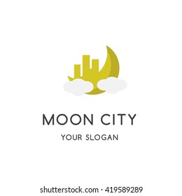 Moon Logo template