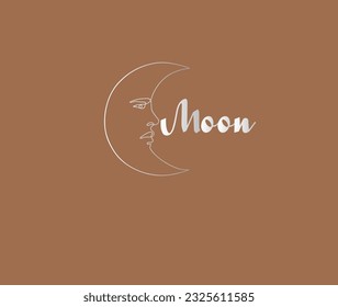 das Moon Logo-Design 