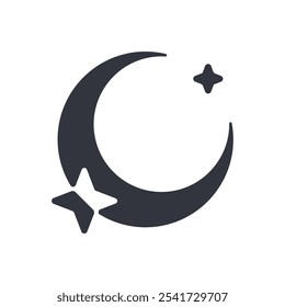 Moon Logo Vector Icon Template Illustration