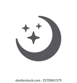 Moon Logo Vector Icon Template Illustration