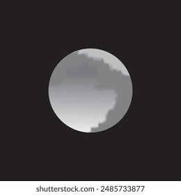 moon logo  vector illustration template design