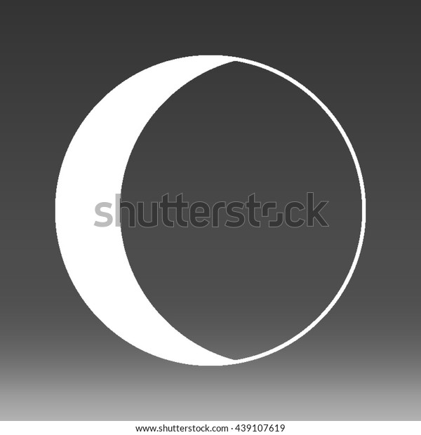 Moon Lunar Phases\
Vector Icon Illustration
