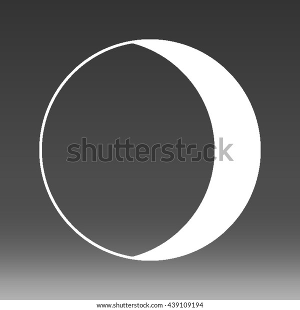Moon Lunar Phases\
Vector Icon Illustration