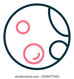 Moon Lunar for Space Icon