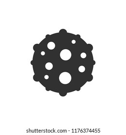 Moon. monochrome icon