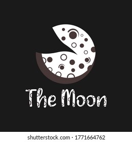 The Moon Monster Vector Illustration