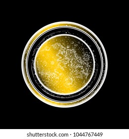 Moon, moonlight. Planetary motion. Earth satellite. Space. Orbital motion, monthly cycle. Poster, print. Vector illustration. The cosmic element Tattoo.  Lunar disk, symbol, mascot. Mysticism.
