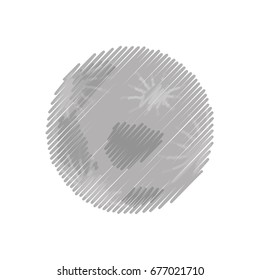 Moon nature satellite