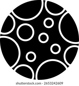 Luna Nuevo Vector de diseño de iconos creativos