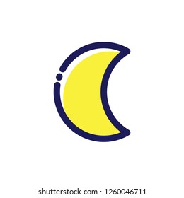 Moon night icon