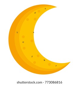 moon night isolated icon