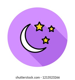 moon  night  stars 