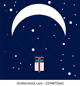 Moon Parachute gift away star night