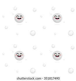 Moon pattern vector illustration