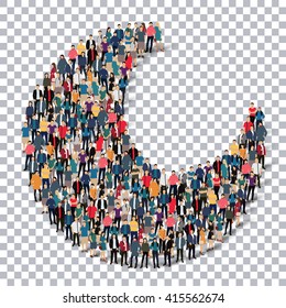 moon people sign 3d