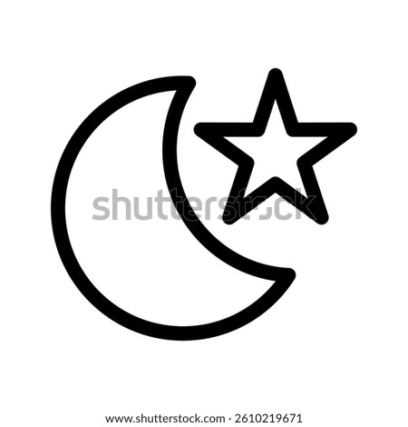 Moon Phase Icon Vector Symbol Design Illustration
