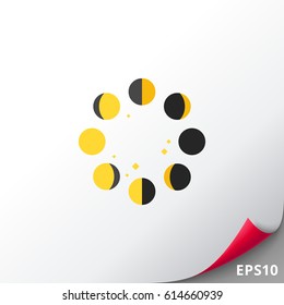 Moon phases icon