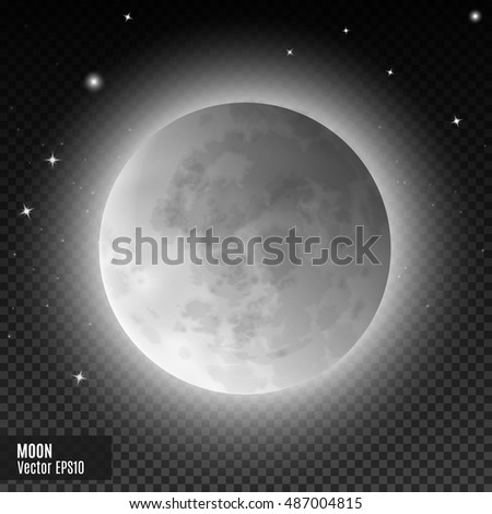 Similar – moonrise Nature Landscape