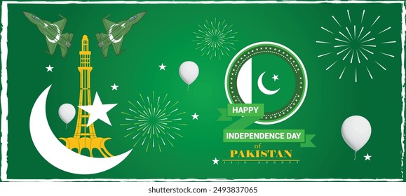 moon, republic, wallpaper, islamabad, happy, 14th august, 14 august independence, independence day, illustration, celebration, badge, abstract, august, green, national, pakistani, holiday, pakistan, f