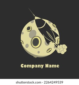 MOONROCKET-LOGO FÜR ALLE DINGE
