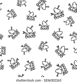 Moon rover icon. Outline moon rover vector icon for web design isolated on white background