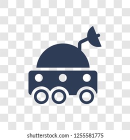 Moon rover icon. Trendy Moon rover logo concept on transparent background from Astronomy collection