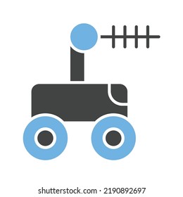 Moon Rover icon vector image. Can also be used for Space. Suitable for mobile apps, web apps and print media.