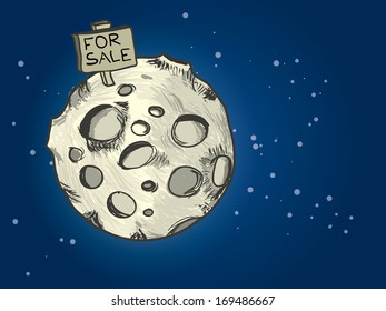 Moon for sale