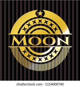 Moon shiny badge